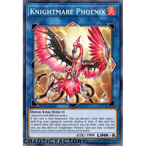 RA03-EN042 Knightmare Phoenix Super Rare 1st Edition NM