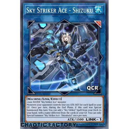 RA03-EN043 Sky Striker Ace - Shizuku Quarter Century Secret Rare 1st Edition NM