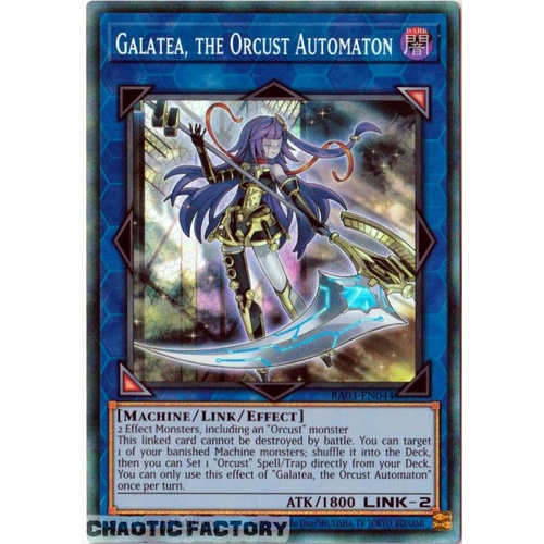 RA03-EN044 Galatea, the Orcust Automaton Collector's Rare 1st Edition NM