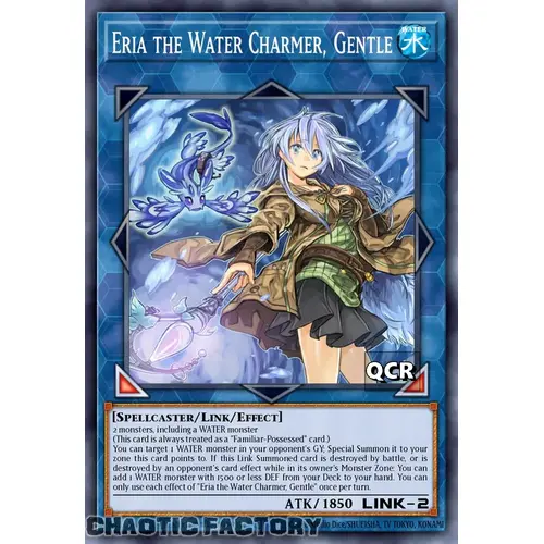 RA03-EN047 Eria the Water Charmer, Gentle Quarter Century Secret Rare 1st Edition NM