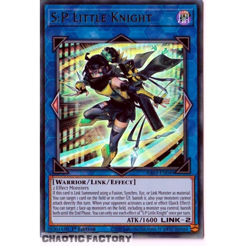 RA03-EN049 S:P Little Knight Ultra Rare 1st Edition NM