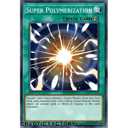 RA03-EN053 Super Polymerization Super Rare 1st Edition NM