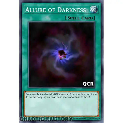 RA03-EN055 Allure of Darkness Quarter Century Secret Rare 1st Edition NM