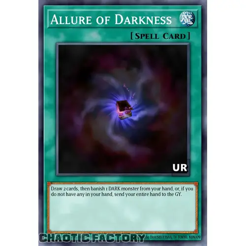 RA03-EN055 Allure of Darkness Ultra Rare 1st Edition NM