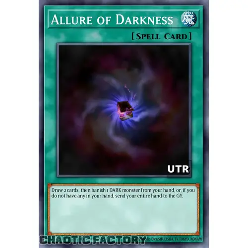 RA03-EN055 Allure of Darkness Ultimate Rare 1st Edition NM