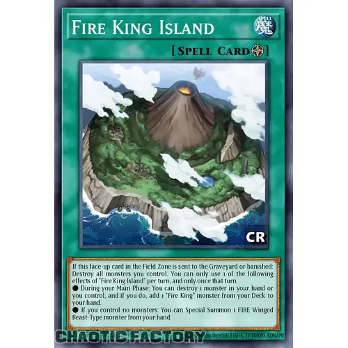 RA03-EN059 Fire King Island Collector's Rare 1st Edition NM