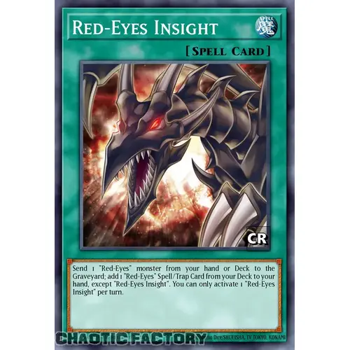 RA03-EN061 Red-Eyes Insight Collector's Rare 1st Edition NM