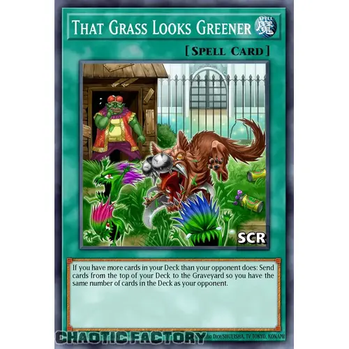 RA03-EN063 That Grass Looks Greener Secret Rare 1st Edition NM