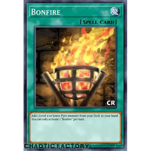 RA03-EN073 Bonfire Collector's Rare 1st Edition NM