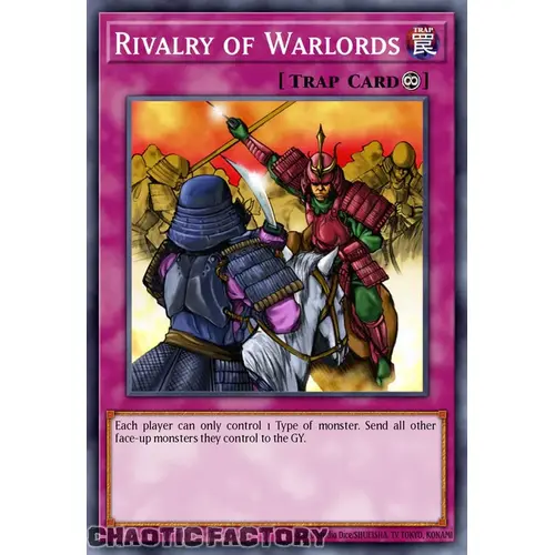 RA03-EN075 Rivalry of Warlords Super Rare 1st Edition NM