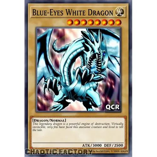 RA03-EN079 Blue-Eyes White Dragon Quarter Century Secret Rare 1st Edition NM