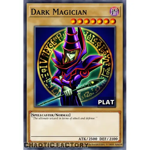 RA03-EN080 Dark Magician Platinum Secret Rare 1st Edition NM