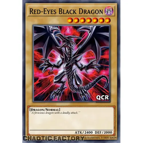 RA03-EN081 Red-Eyes Black Dragon Quarter Century Secret Rare 1st Edition NM