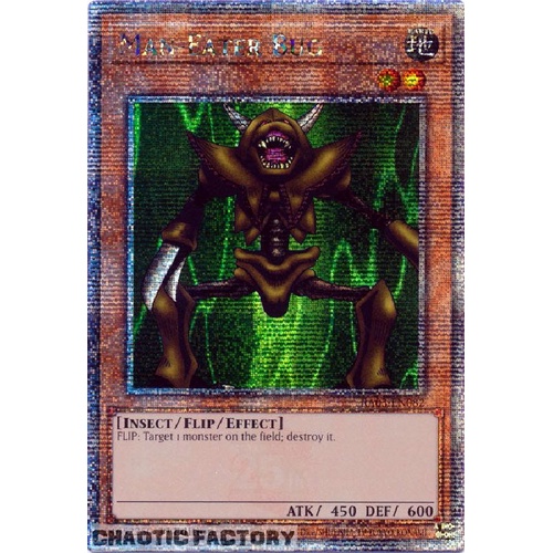 RA03-EN082 Man-Eater Bug Quarter Century Secret Rare 1st Edition NM