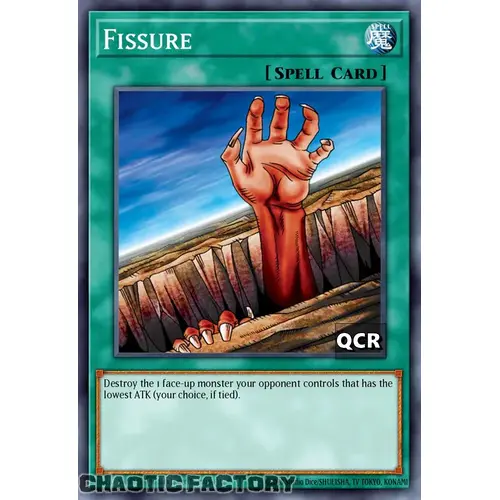 RA03-EN084 Fissure Quarter Century Secret Rare 1st Edition NM