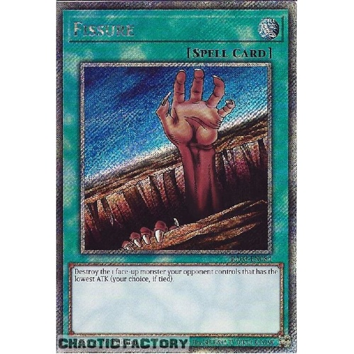 RA03-EN084 Fissure Platinum Secret Rare 1st Edition NM