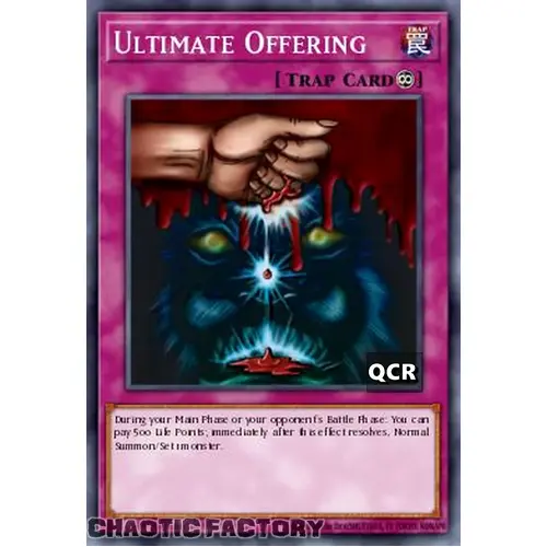 RA03-EN088 Ultimate Offering Quarter Century Secret Rare 1st Edition NM