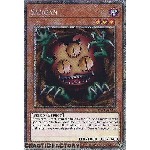 RA03-EN089 Sangan Platinum Secret Rare 1st Edition NM