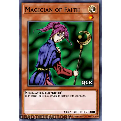 RA03-EN090 Magician of Faith Quarter Century Secret Rare 1st Edition NM