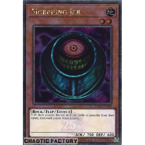 RA03-EN098 Morphing Jar Quarter Century Secret Rare 1st Edition NM