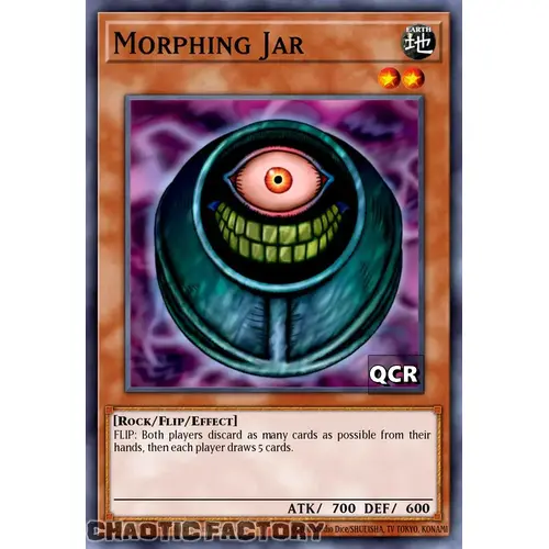 RA03-EN098 Morphing Jar Quarter Century Secret Rare 1st Edition NM