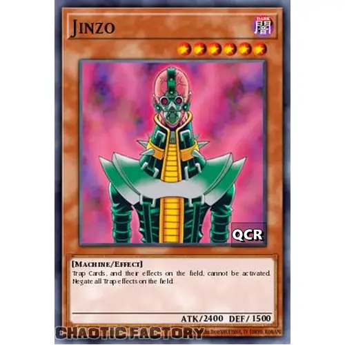 RA03-EN099 JINZO Quarter Century Secret Rare 1st Edition NM