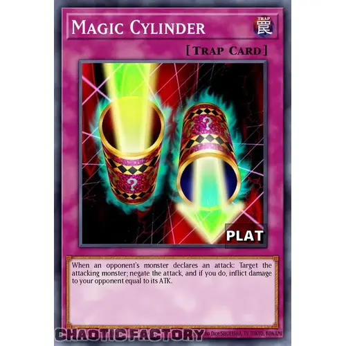 RA03-EN115 Magic Cylinder Platinum Secret Rare 1st Edition NM