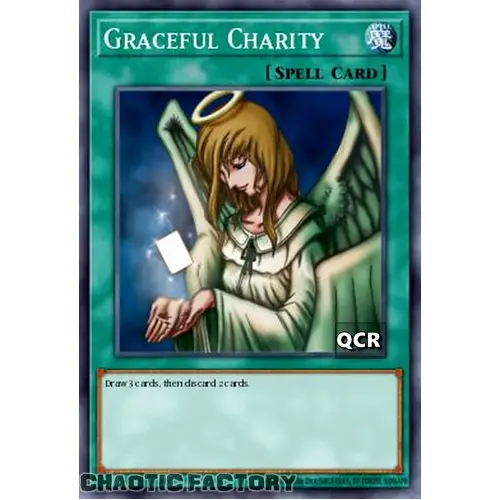 RA03-EN116 Graceful Charity Quarter Century Secret Rare 1st Edition NM