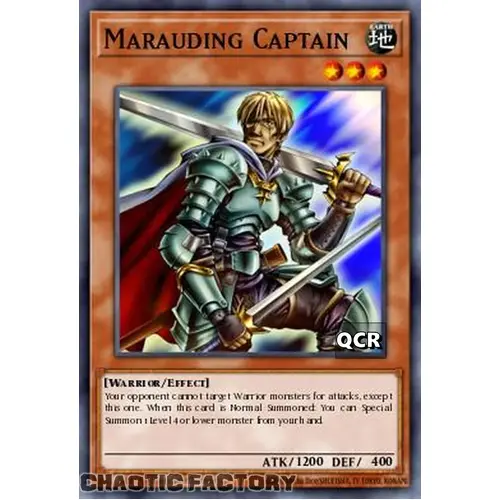 RA03-EN118 Marauding Captain Quarter Century Secret Rare 1st Edition NM