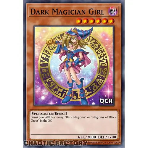 RA03-EN123 Dark Magician Girl  VER 1 Quarter Century Secret Rare 1st Edition NM