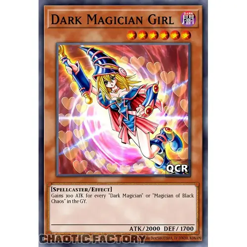 RA03-EN123 Dark Magician Girl  VER 2 Quarter Century Secret Rare 1st Edition NM