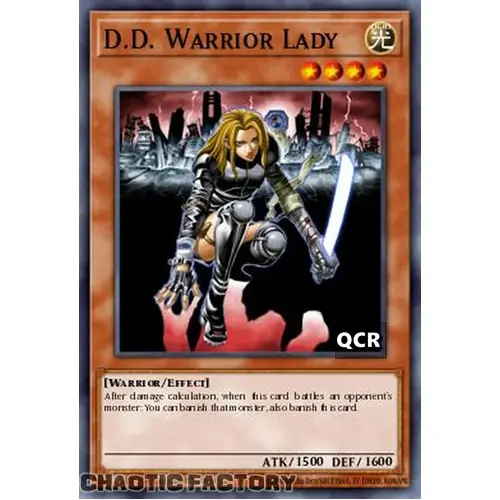 RA03-EN129 D.D. Warrior Lady Quarter Century Secret Rare 1st Edition NM