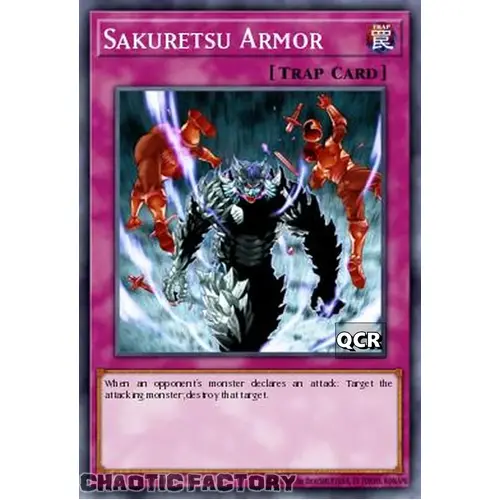 RA03-EN130 Sakuretsu Armor Quarter Century Secret Rare 1st Edition NM