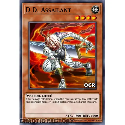 RA03-EN141 D.D. Assailant Quarter Century Secret Rare 1st Edition NM