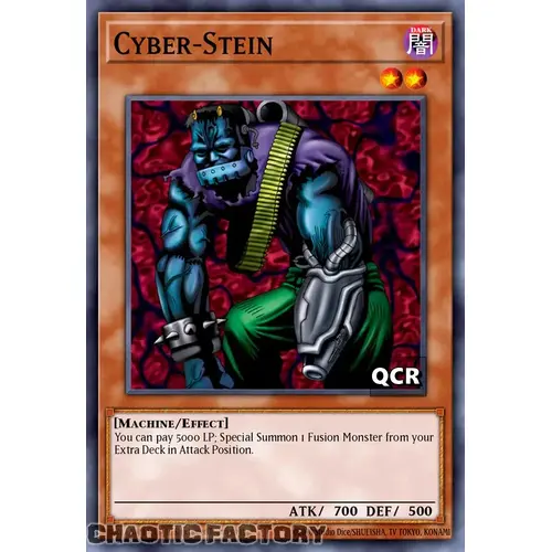 RA03-EN146 Cyber-Stein Quarter Century Secret Rare 1st Edition NM