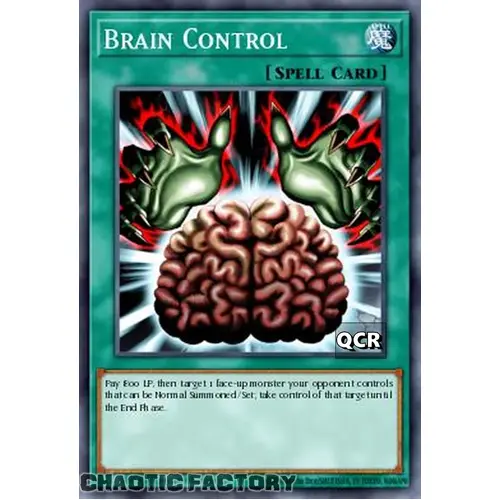 RA03-EN154 Brain Control Quarter Century Secret Rare 1st Edition NM