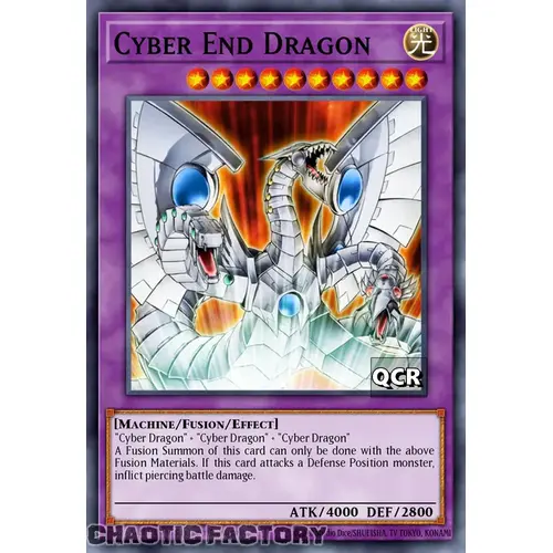 RA03-EN156 Cyber End Dragon Quarter Century Secret Rare 1st Edition NM