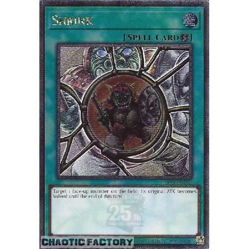 RA03-EN162 Shrink Quarter Century Secret Rare 1st Edition NM