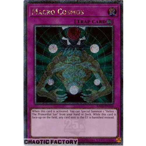 RA03-EN164 Macro Cosmos Quarter Century Secret Rare 1st Edition NM