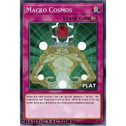 RA03-EN164 Macro Cosmos Platinum Secret Rare 1st Edition NM