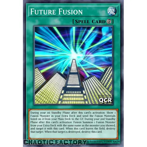 RA03-EN168 Future Fusion Quarter Century Secret Rare 1st Edition NM