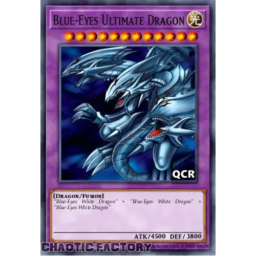 RA03-EN178 Blue-Eyes Ultimate Dragon Quarter Century Secret Rare 1st Edition NM