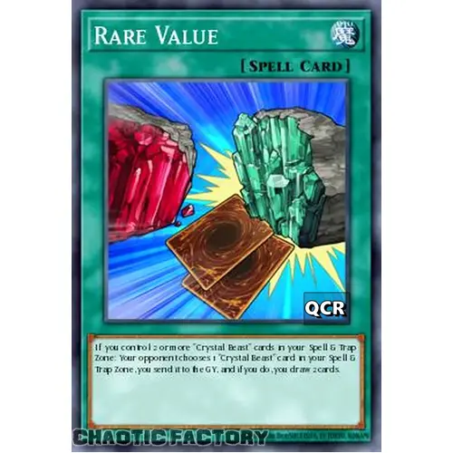 RA03-EN182 Rare Value Quarter Century Secret Rare 1st Edition NM