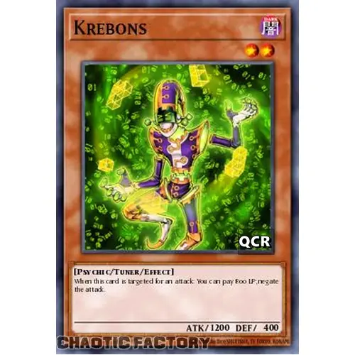 RA03-EN201 Krebons Quarter Century Secret Rare 1st Edition NM