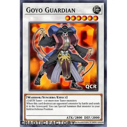 RA03-EN202 Goyo Guardian Quarter Century Secret Rare 1st Edition NM