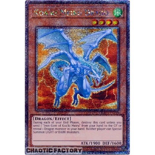 RA03-EN218 Koa'ki Meiru Drago Quarter Century Secret Rare 1st Edition NM