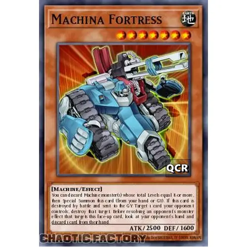 RA03-EN233 Machina Fortress Quarter Century Secret Rare 1st Edition NM