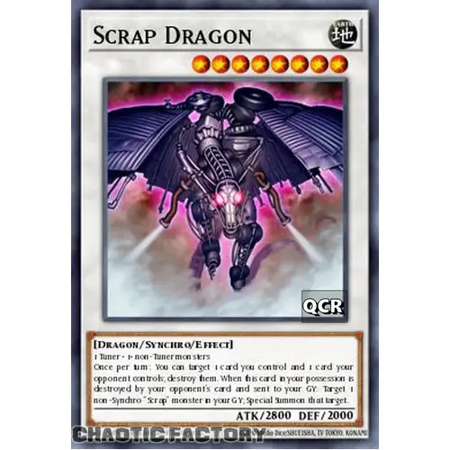 RA03-EN240 Scrap Dragon Quarter Century Secret Rare 1st Edition NM