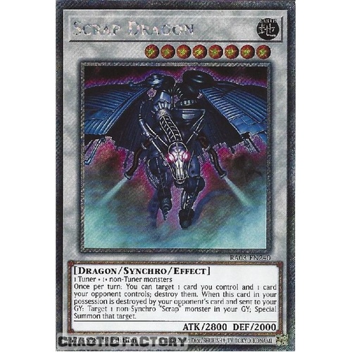 RA03-EN240 Scrap Dragon Platinum Secret Rare 1st Edition NM