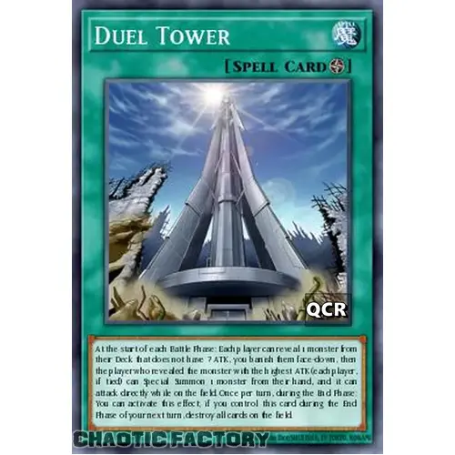 RA03-EN273 Duel Tower Quarter Century Secret Rare 1st Edition NM